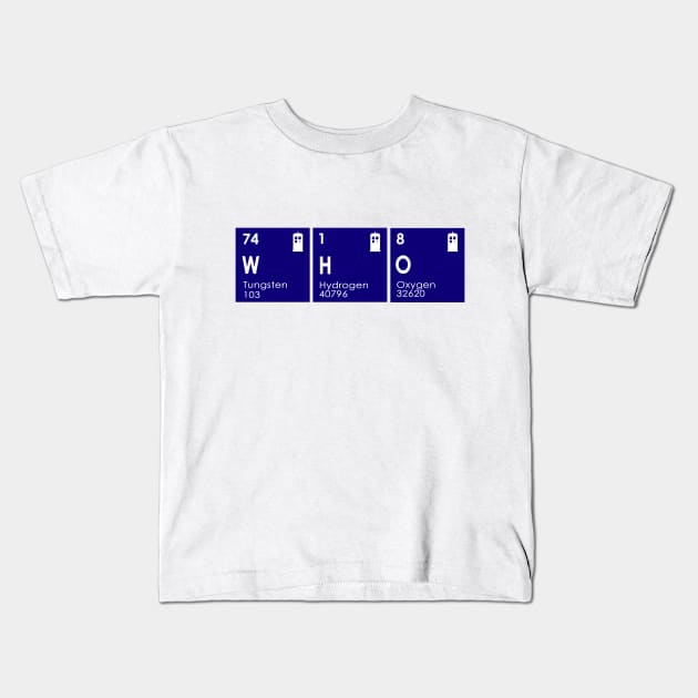 WHO ? Kids T-Shirt by blueshift